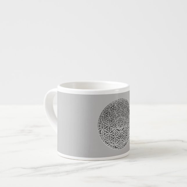 Tasse Expresso FLEURS DE VIE - Médaille Argent (Devant gauche)
