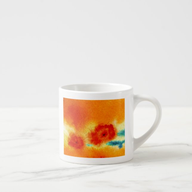 Tasse Expresso ...fleurs de zarathustra...art de Jutta Gabriel... (Droite)