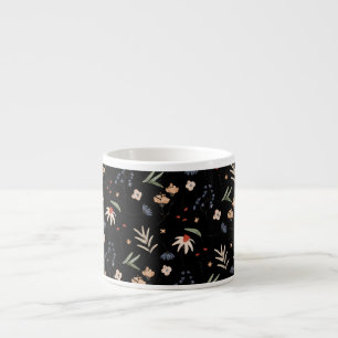 Tasse Expresso Fleurs d'eau simples 1