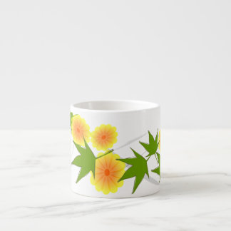 Tasse Expresso Fleurs d'été
