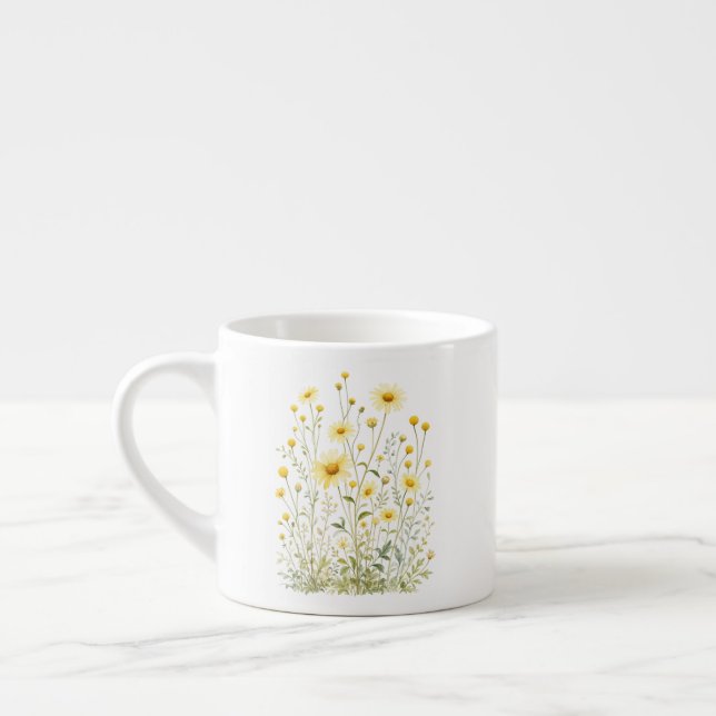 Tasse Expresso Fleurs sauvages (Gauche)