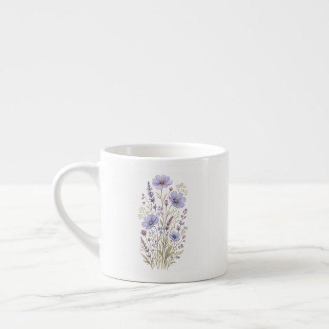Tasse Expresso Fleurs sauvages (Gauche)