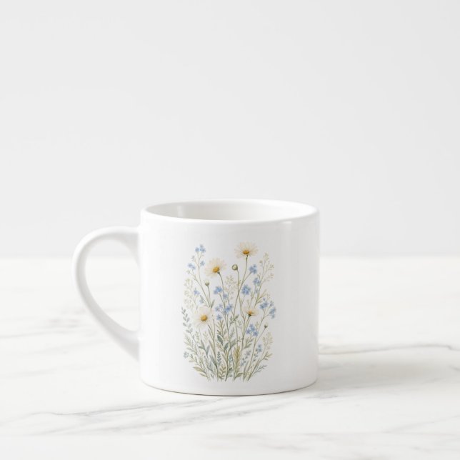 Tasse Expresso Fleurs sauvages (Gauche)