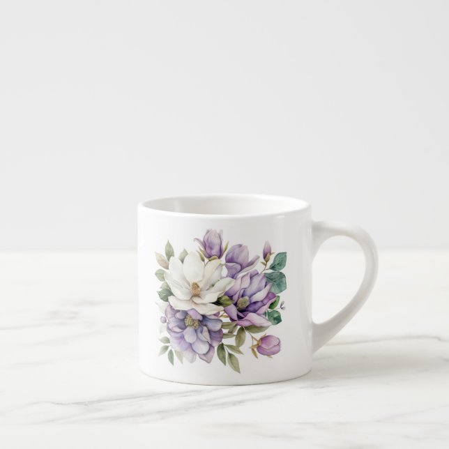 Tasse Expresso Floral  (Droite)