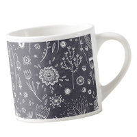 Floral Line Art Monochrome