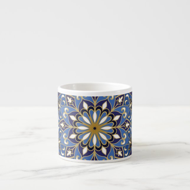 Tasse Expresso Flore orientale : Tapis Vintage (Devant)