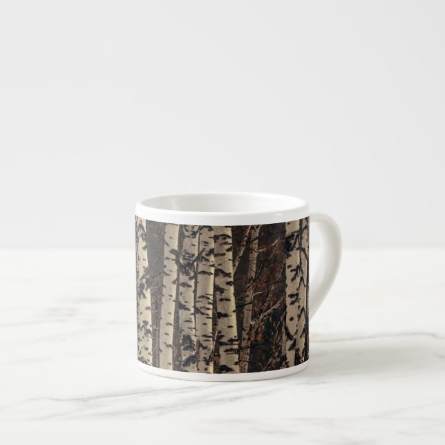 Tasse Expresso Forêt de Birch Nature (Devant droit)