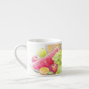 Tasse Expresso Fruits heureux