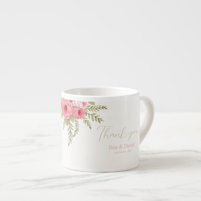 Tasse Expresso Fuchsia Dream (Devant droit)
