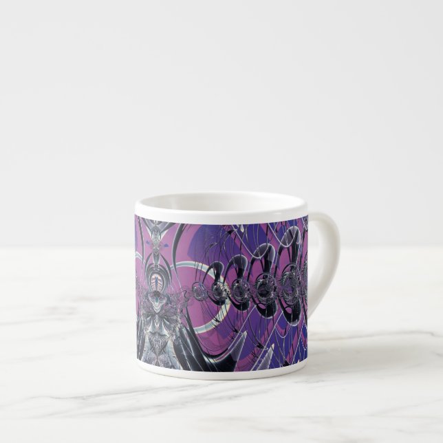Tasse Expresso Galaxie violette (Devant droit)