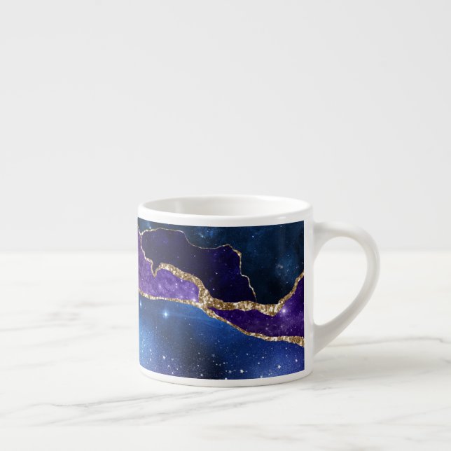 Tasse Expresso Galaxy Agate Series Design 13  (Droite)