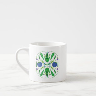 Tasse Expresso Gardien De La Coupe D'Espresso Blueberries