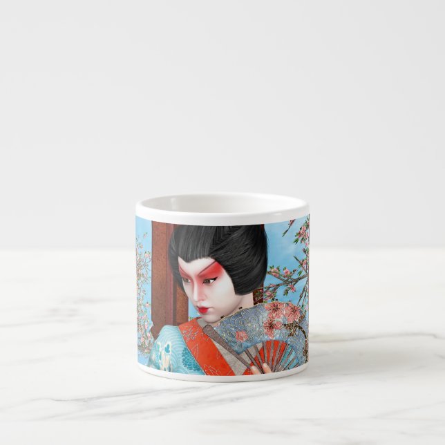 Tasse Expresso Geisha (Devant)