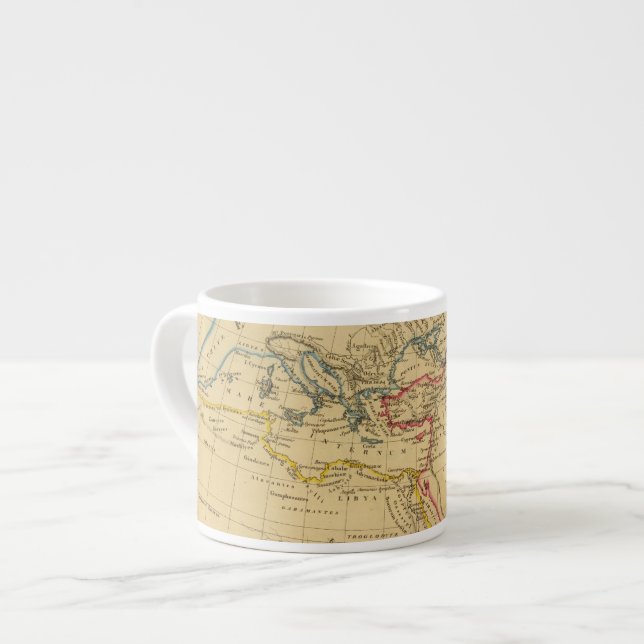 Tasse Expresso Géographie de Herodotus (Devant gauche)