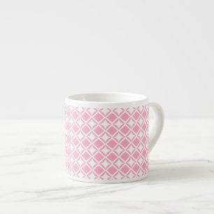 Tasse Expresso Géométrique rose