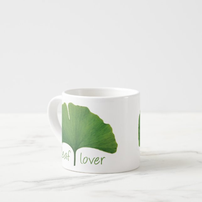 Tasse Expresso Gingko Leaf (Devant gauche)