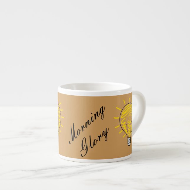 Tasse Expresso Gloire du matin (Devant droit)