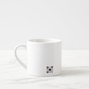 Tasse Expresso Gobelet avec cygne photomitif en vol