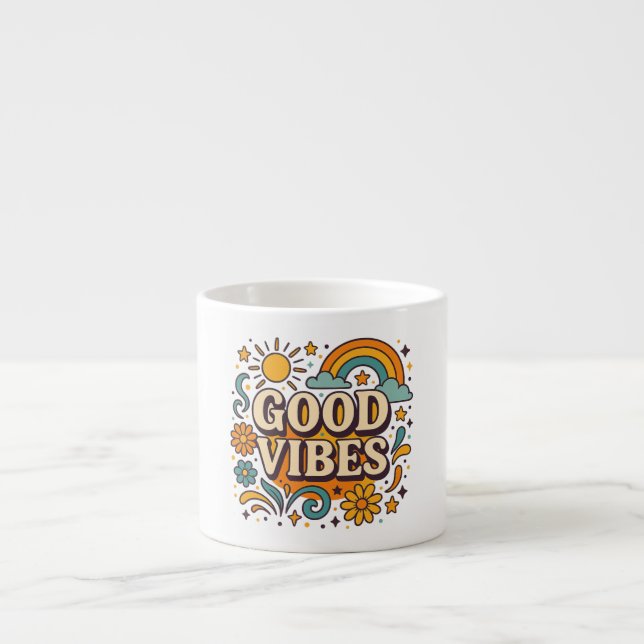 Tasse Expresso Good Vibes (Devant)