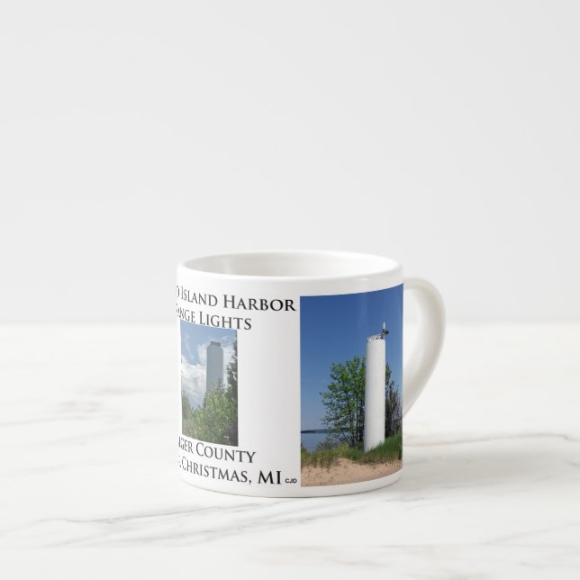 Tasse Expresso Grand Island Harbour Range Lights espresso mule (Devant droit)