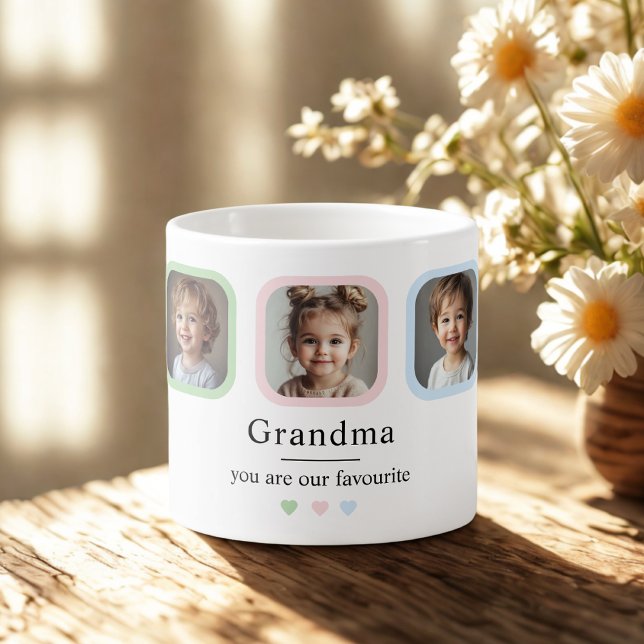 Tasse Expresso Grand-mère personnalisée | "Vous êtes notre préfér (Créateur téléchargé)