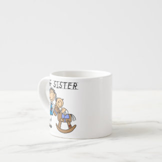 Tasse Expresso Grande Soeur Avec Bébé Frère Cadeaux