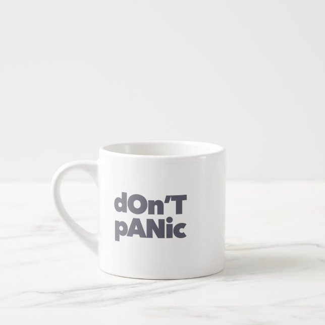 Tasse Expresso Graphique cool moderne, simple et audacieux de Don (Gauche)