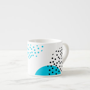 Tasse Expresso Graphique moderne, simple, tendance, en cercle urb