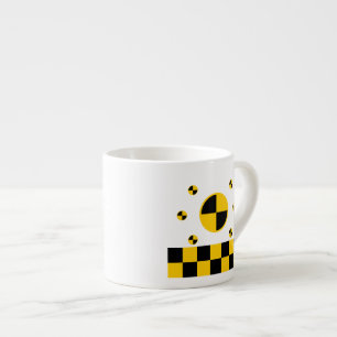 Tasse Expresso Graphiques des marqueurs de test d'écrasement