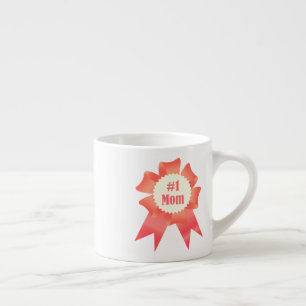 Tasse Expresso Gratitude Numéro Une maman lauréat du prix ruban