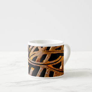 Tasse Expresso Grille Rouillée