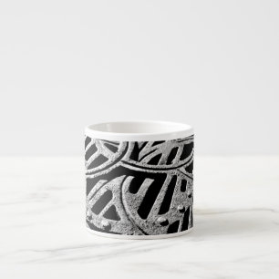 Tasse Expresso Grille rouillée en gris