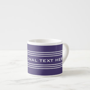 Tasse Expresso Grilles violentes Texte facultatif Coupures person