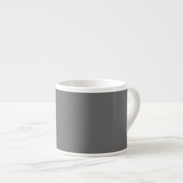 Tasse Expresso Gris foncé (Devant droit)