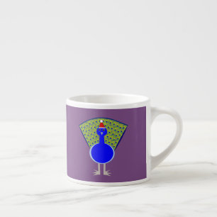 Tasse Expresso Gros paon de Noël