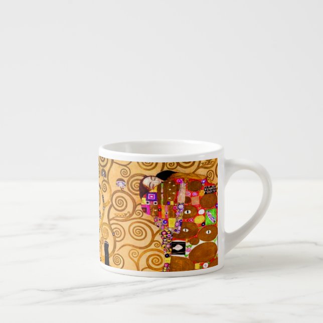 Tasse Expresso Gustav Klimt Arbre de vie (Droite)