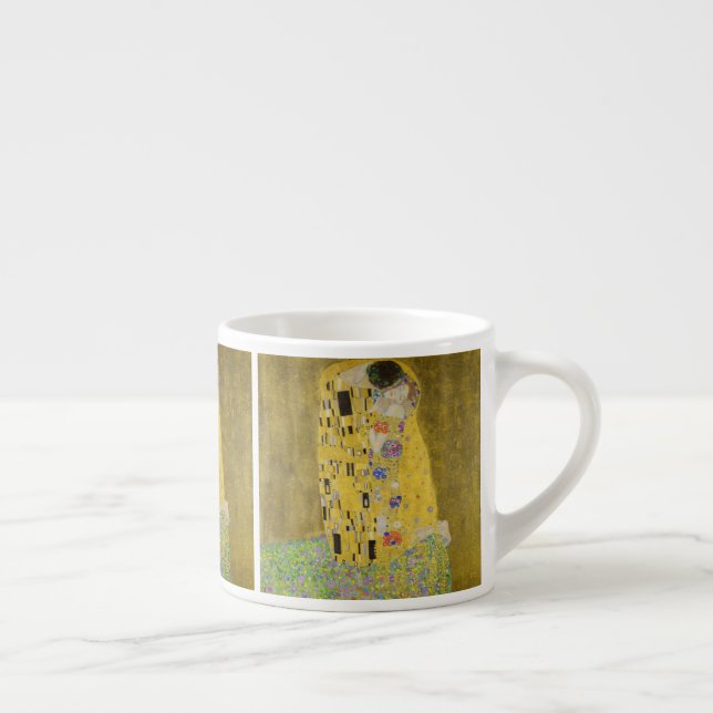 Tasse Expresso Gustav Klimt - Le baiser (Droite)