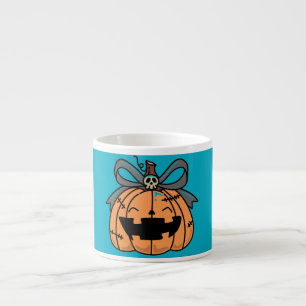 Tasse Expresso Halloween,Citrouille Visage Mignon,Drôle , Citroui