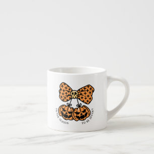 Tasse Expresso Halloween Coquette Citrouilles saison être Éffraya