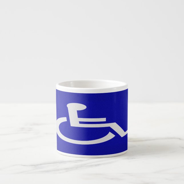 Tasse Expresso Handicapés handicapés (Devant)