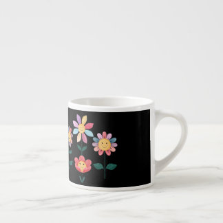Tasse Expresso Happy Flowers