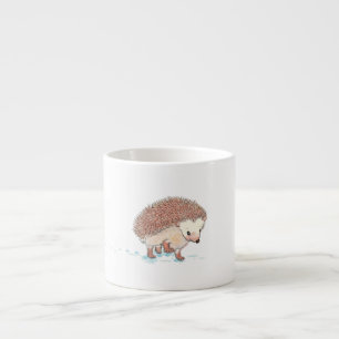 Tasse Expresso Hérisson bébé mignon