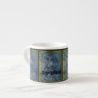 Tasse Expresso Hibou éveillé de séjour