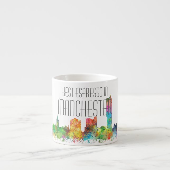 TASSE EXPRESSO HORIZON DE MANCHESTER ANGLETERRE (Devant)