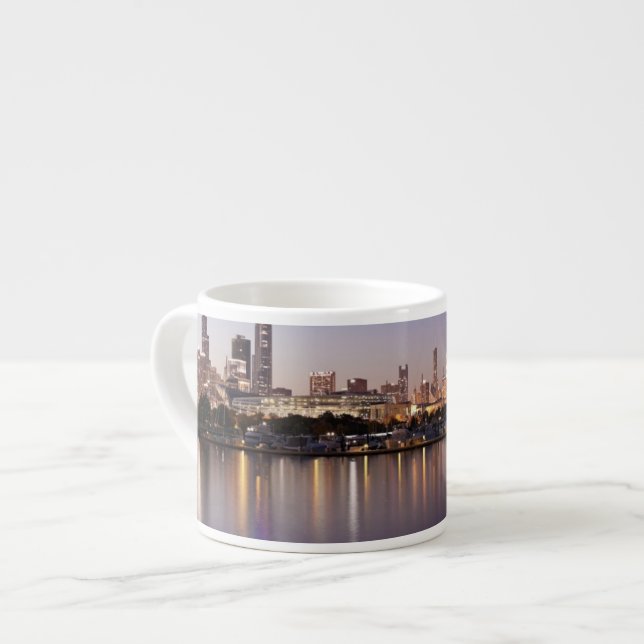Tasse Expresso Horizon des Etats-Unis, l'Illinois, Chicago au (Devant gauche)