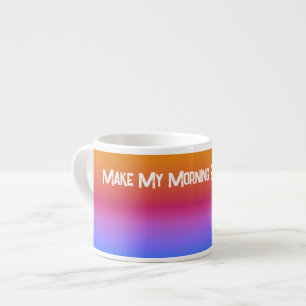 Tasse Expresso Horizon rose