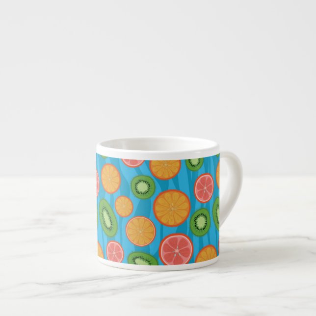 Tasse Expresso Humeur de fruit (Devant droit)