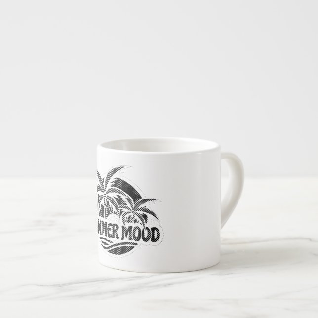 Tasse Expresso Humeur d'été (Devant droit)