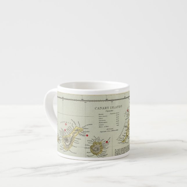 Tasse Expresso Îles, l'Océan Atlantique (Devant gauche)
