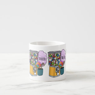 Tasse Expresso Illustration de dessin de bonbon